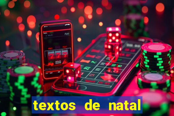 textos de natal para leitura